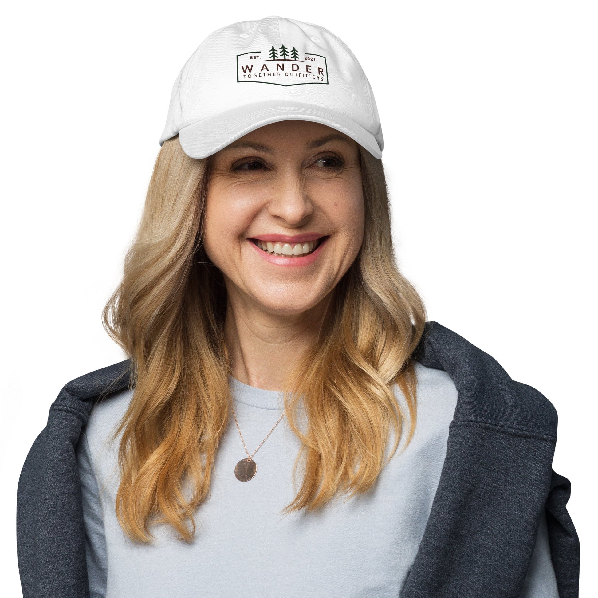 WTO Crew Dad Hat – Wander Together Outfitters Embroidered Cap - Wander Together Outfitters