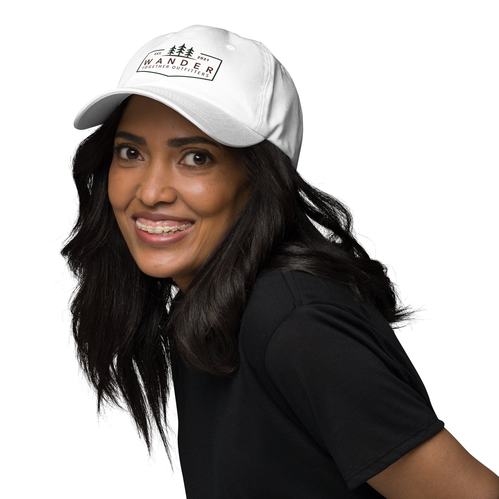 WTO Crew Dad Hat – Wander Together Outfitters Embroidered Cap - Wander Together Outfitters
