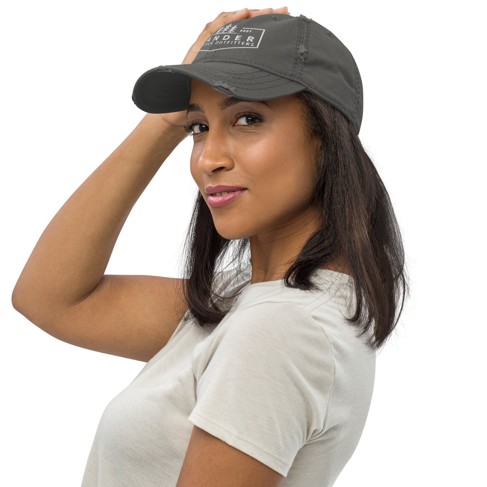 WTO Crew Distressed Dad Hat – Wander Together Outfitters Logo Cap - Wander Together Outfitters