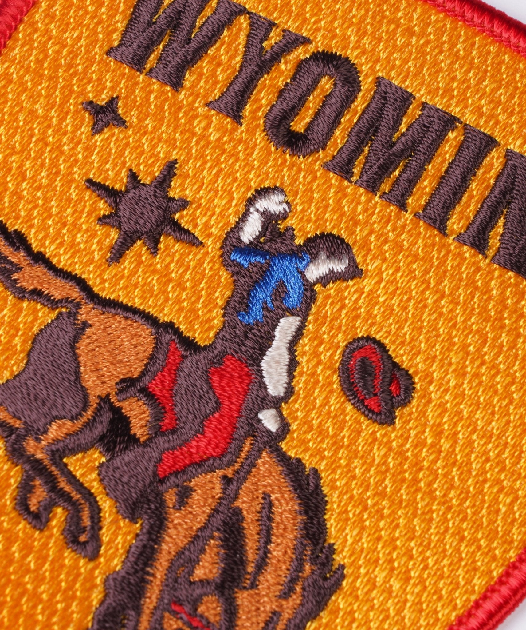 Wyoming Embroidered Patch - Wander Together Outfitters