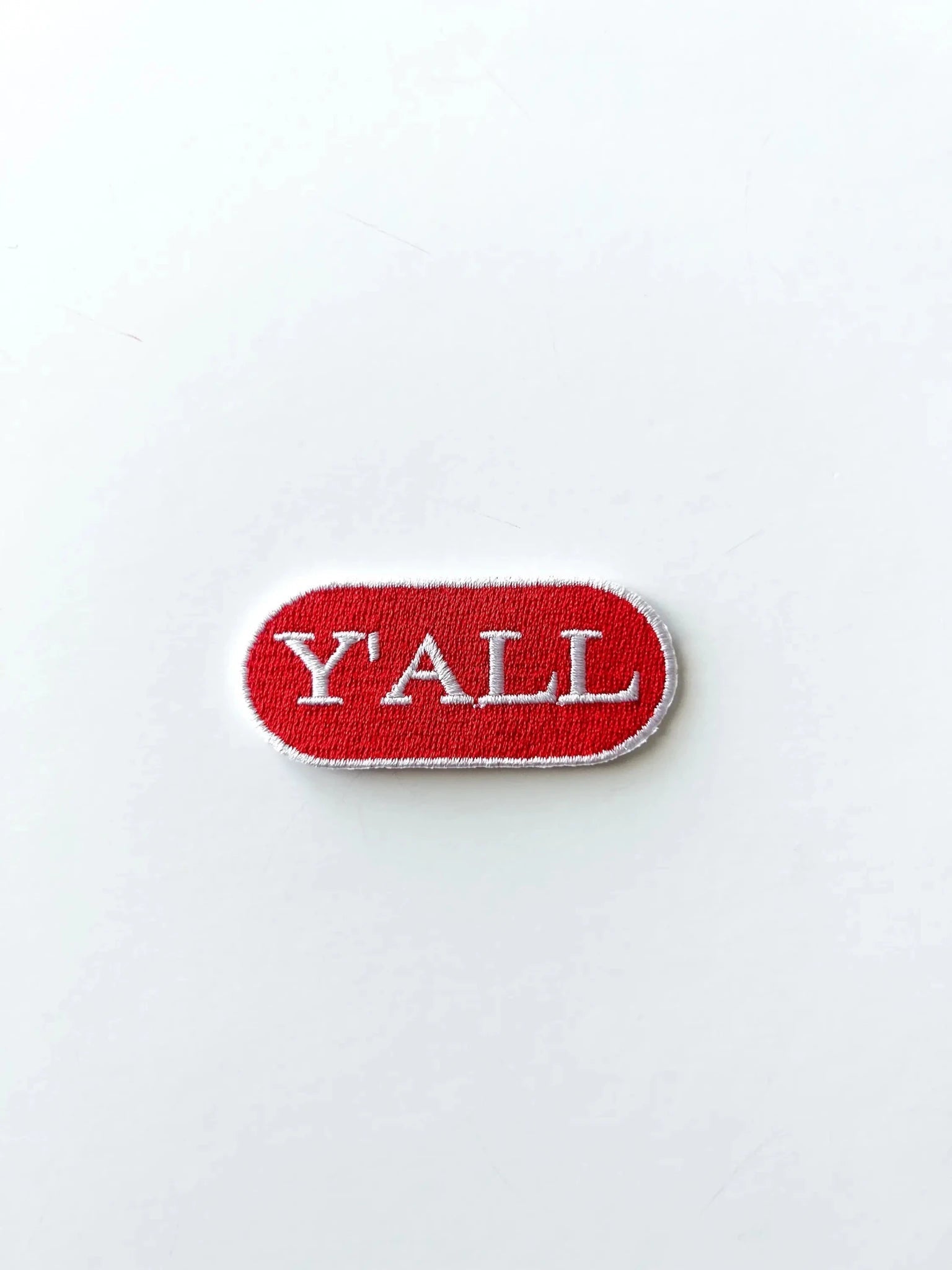 "Y'all" Embroidered Iron On Patch (Various Colors) - Wander Together Outfitters