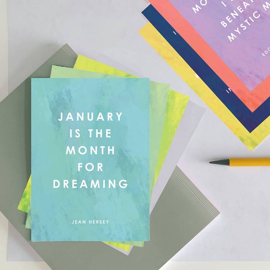 Year of Quotes - Literary Postcard Set - 12 pack - Wander Together Outfitters