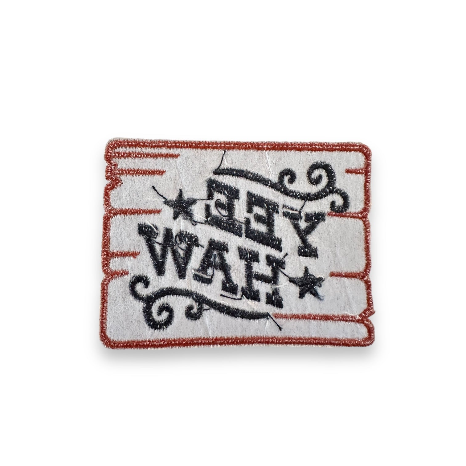 "Yeehaw" Embroidered Iron On Patch - Wander Together Outfitters
