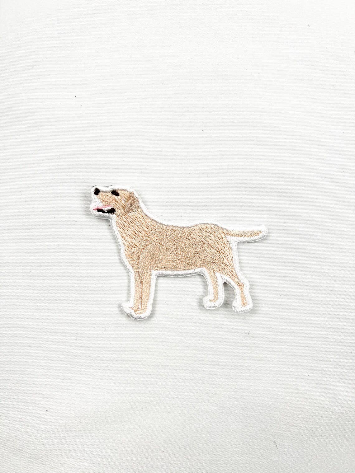 Yellow Labrador Embroidered Iron On Patch - Wander Together Outfitters