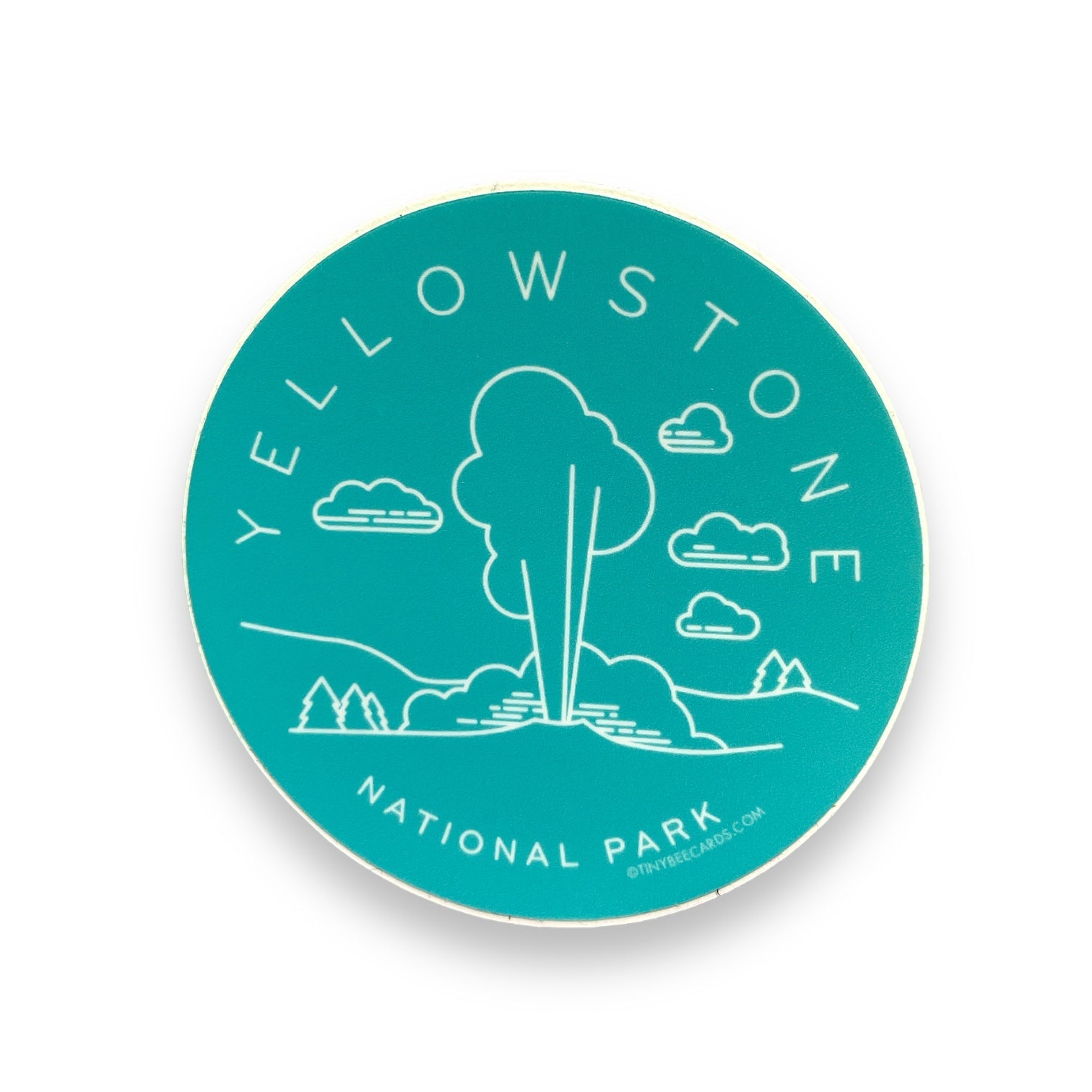 Yellowstone around National Park Sticker - Wander Together Outfitters