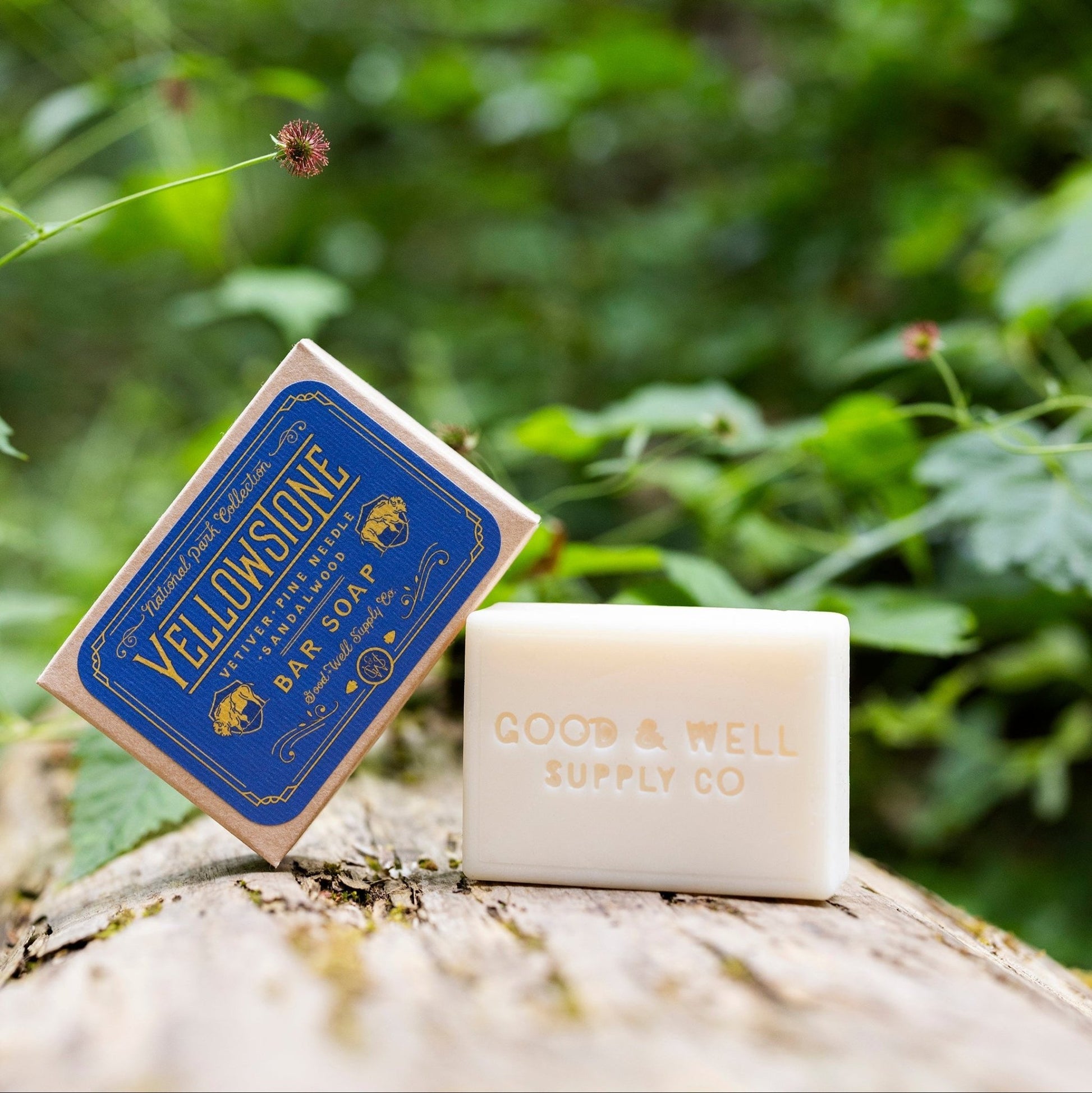 Yellowstone National Park Bar Soap (Pine, Vetiver, Sandalwood) - Wander Together Outfitters