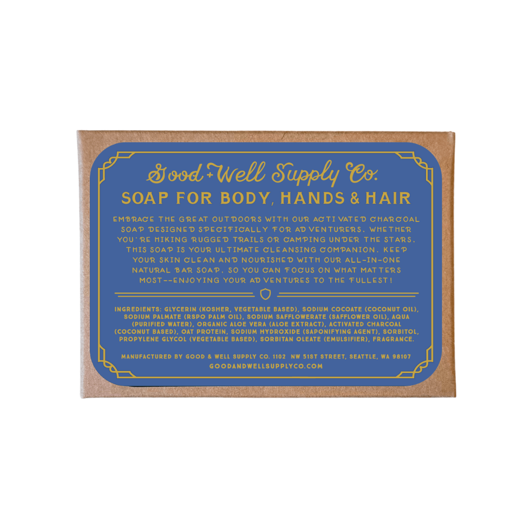 Yellowstone National Park Bar Soap (Pine, Vetiver, Sandalwood) - Wander Together Outfitters