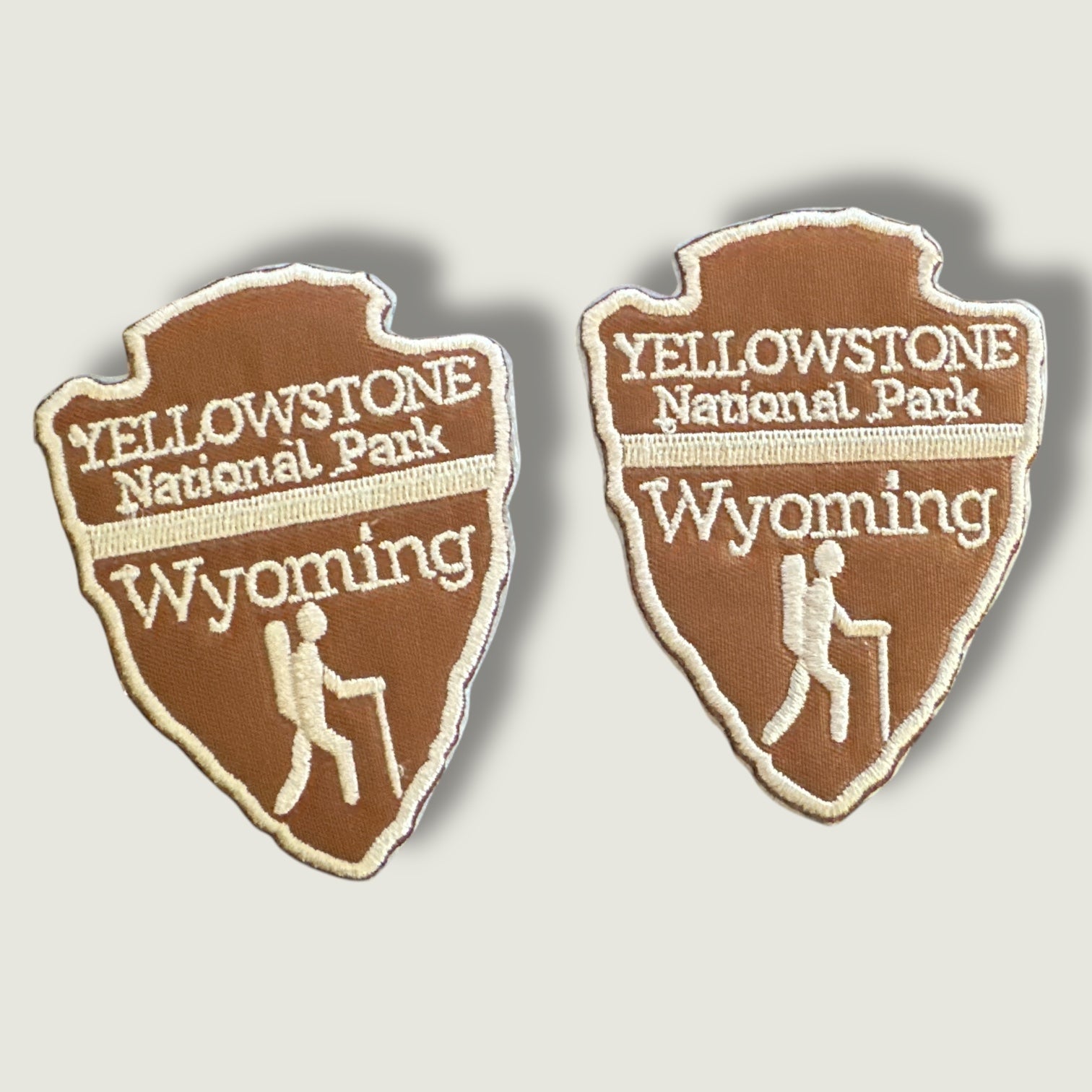 Yellowstone National Park Iron On Patches (Various) - Wander Together Outfitters
