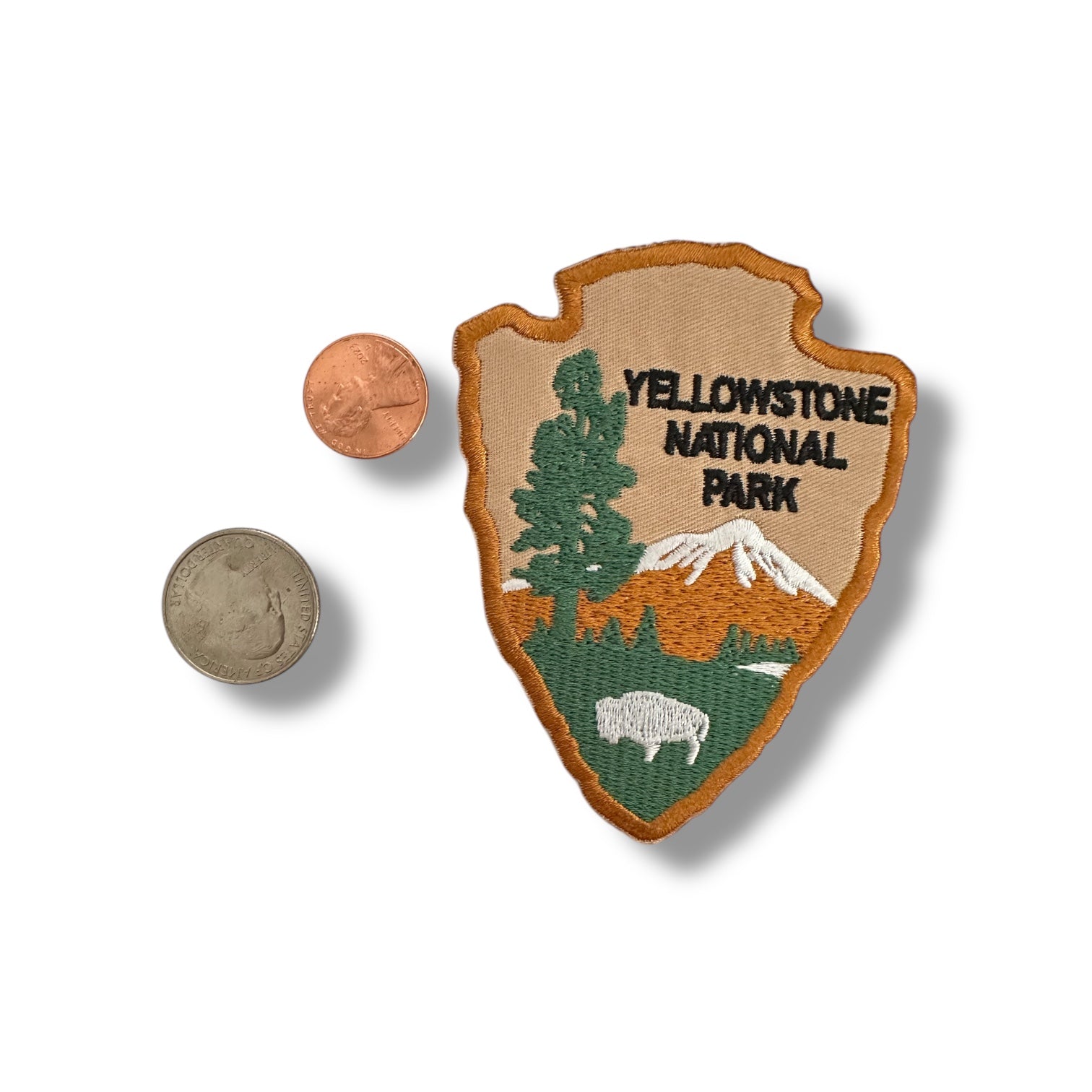 Yellowstone National Park Iron On Patches (Various) - Wander Together Outfitters