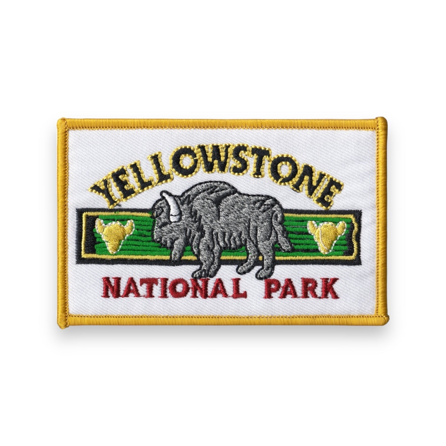 Yellowstone National Park Iron On Patches (Various) - Wander Together Outfitters
