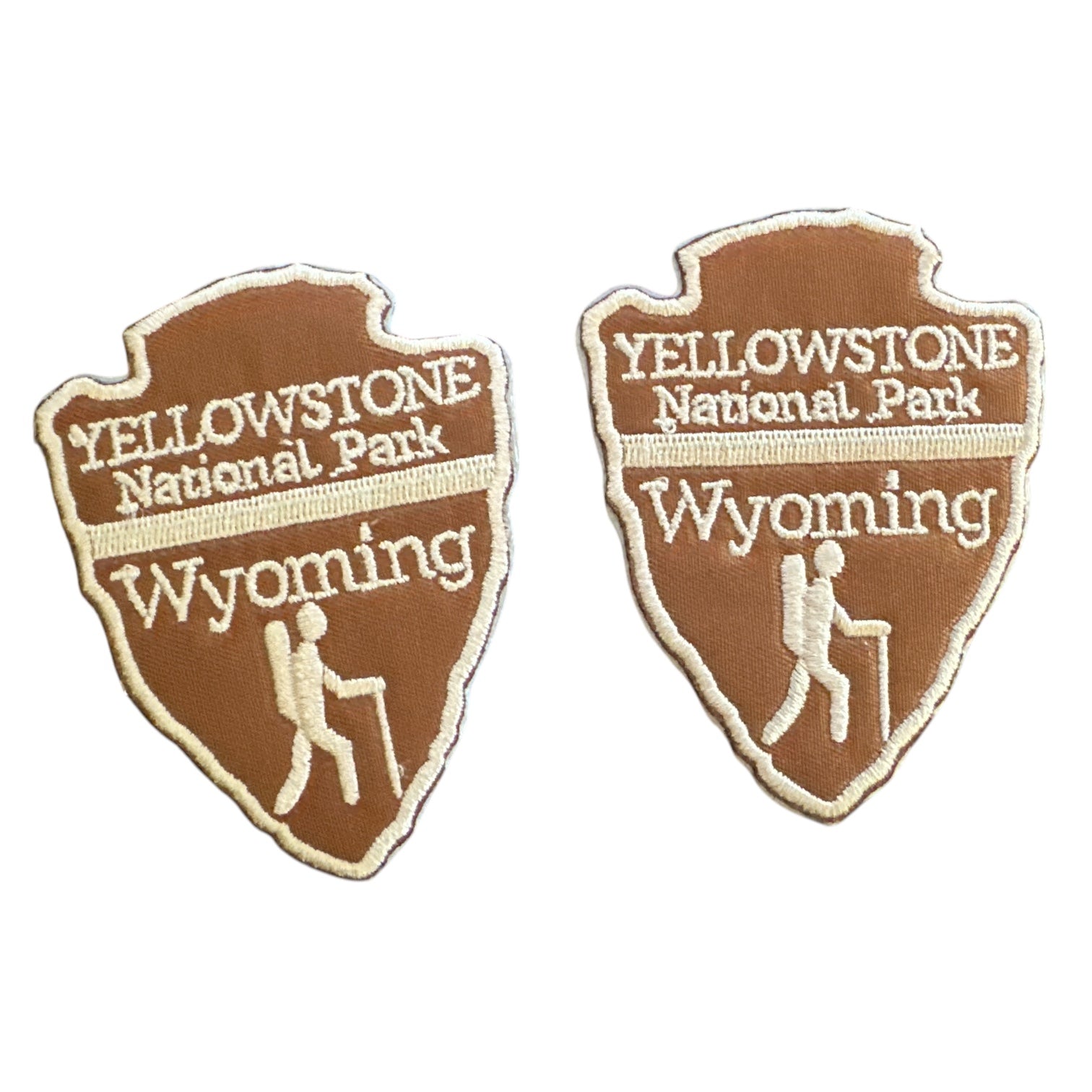 Yellowstone National Park Iron On Patches (Various) - Wander Together Outfitters