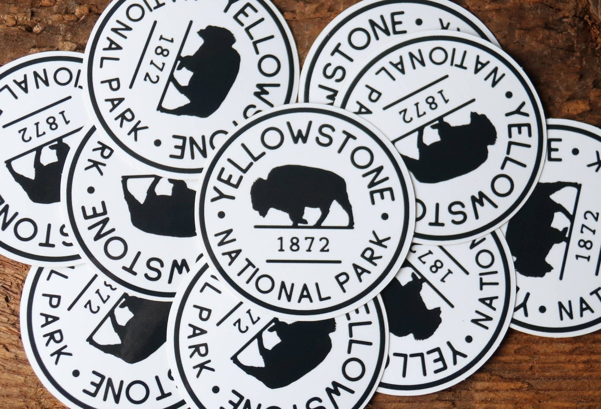 Yellowstone National Park Vinyl Sticker - Wander Together Outfitters