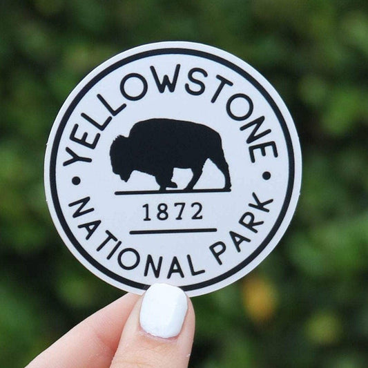 Yellowstone National Park Vinyl Sticker - Wander Together Outfitters