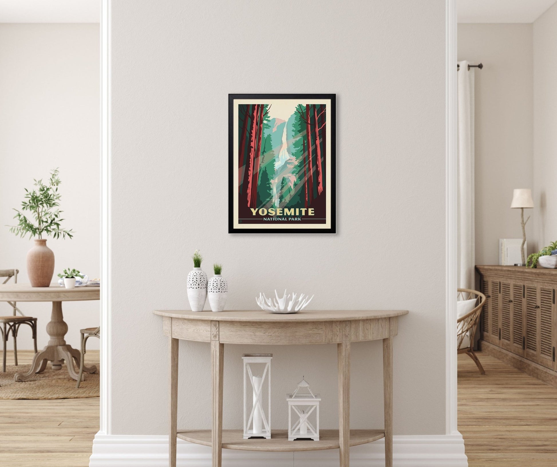 Yosemite National Park Art Print - Wander Together Outfitters