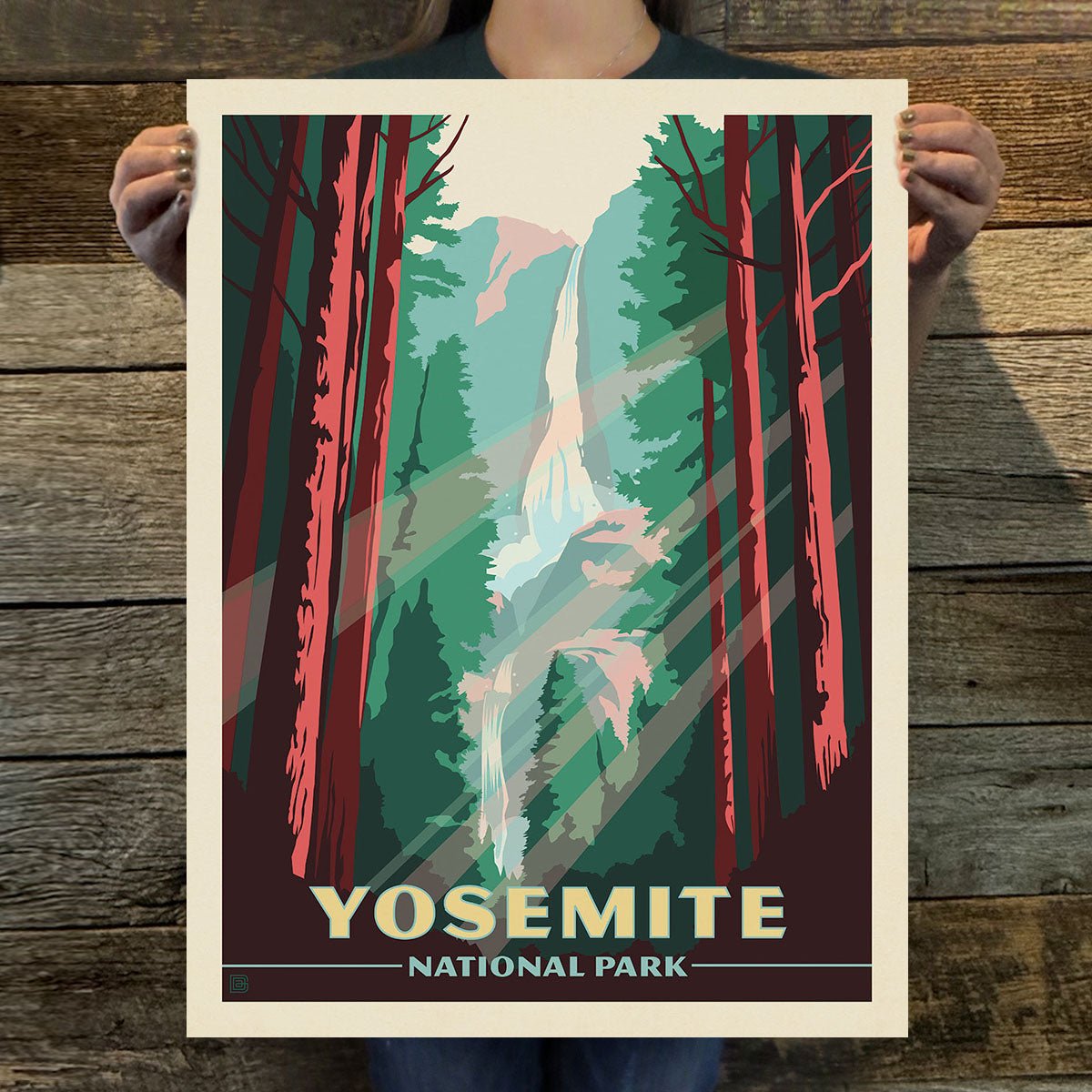 Yosemite National Park Art Print - Wander Together Outfitters