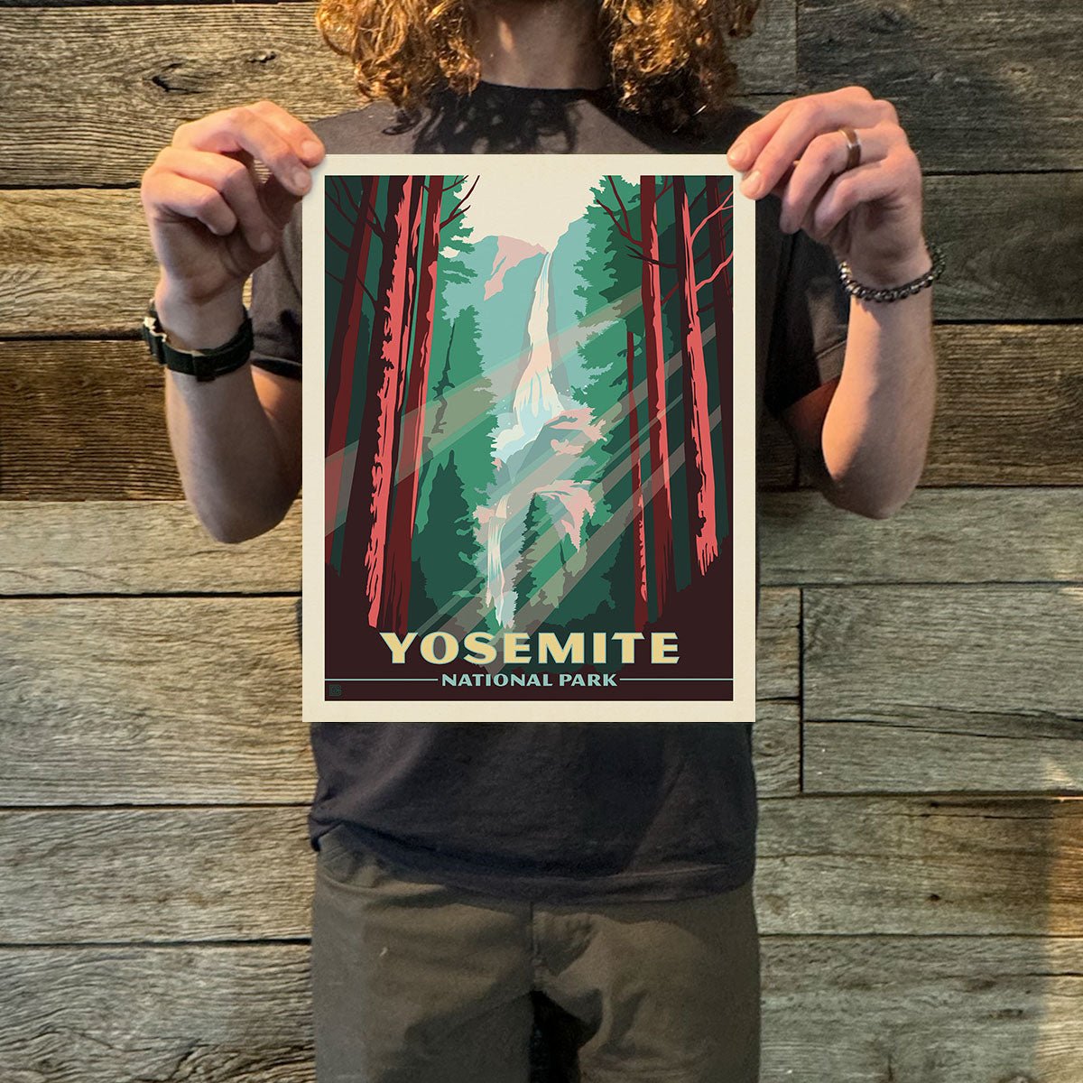 Yosemite National Park Art Print - Wander Together Outfitters