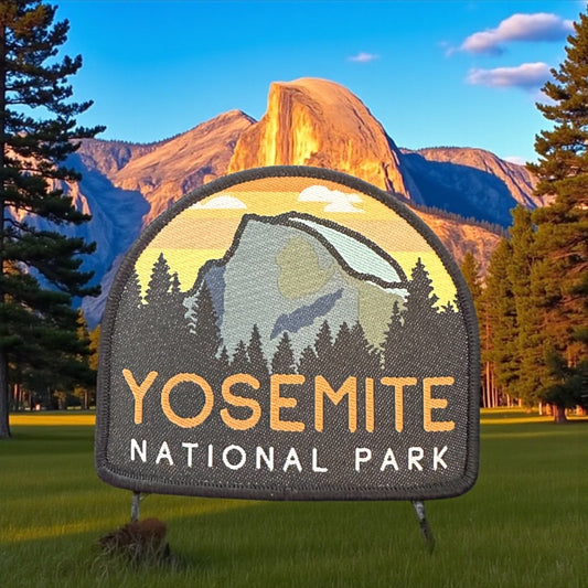 Yosemite National Park Iron On Patch - Wander Together Outfitters