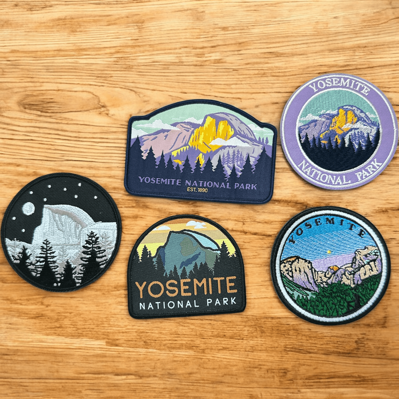 Yosemite National Park Iron On Patch - Wander Together Outfitters
