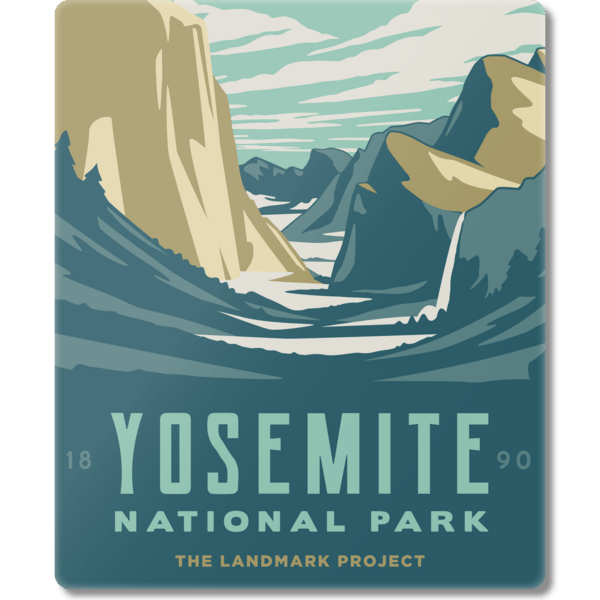 Yosemite National Park Magnet - Wander Together Outfitters