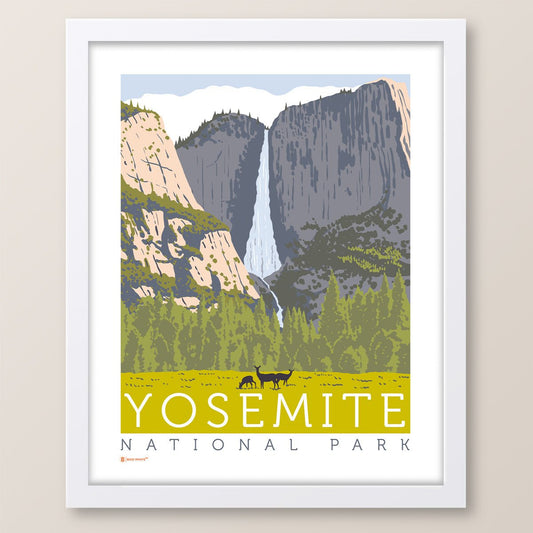 Yosemite National Park Yosemite Falls Print - Wander Together Outfitters