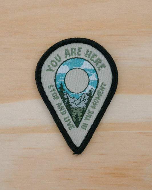"You Are Here" Sew On Patch - Wander Together Outfitters