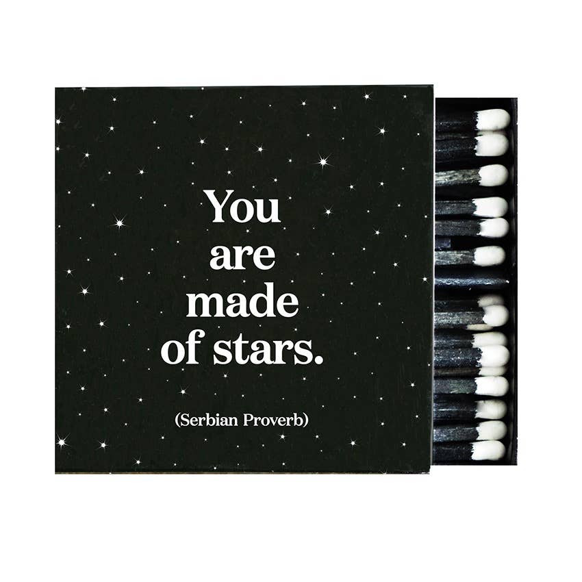"You Are Made Of Stars" Matchboxes - Wander Together Outfitters