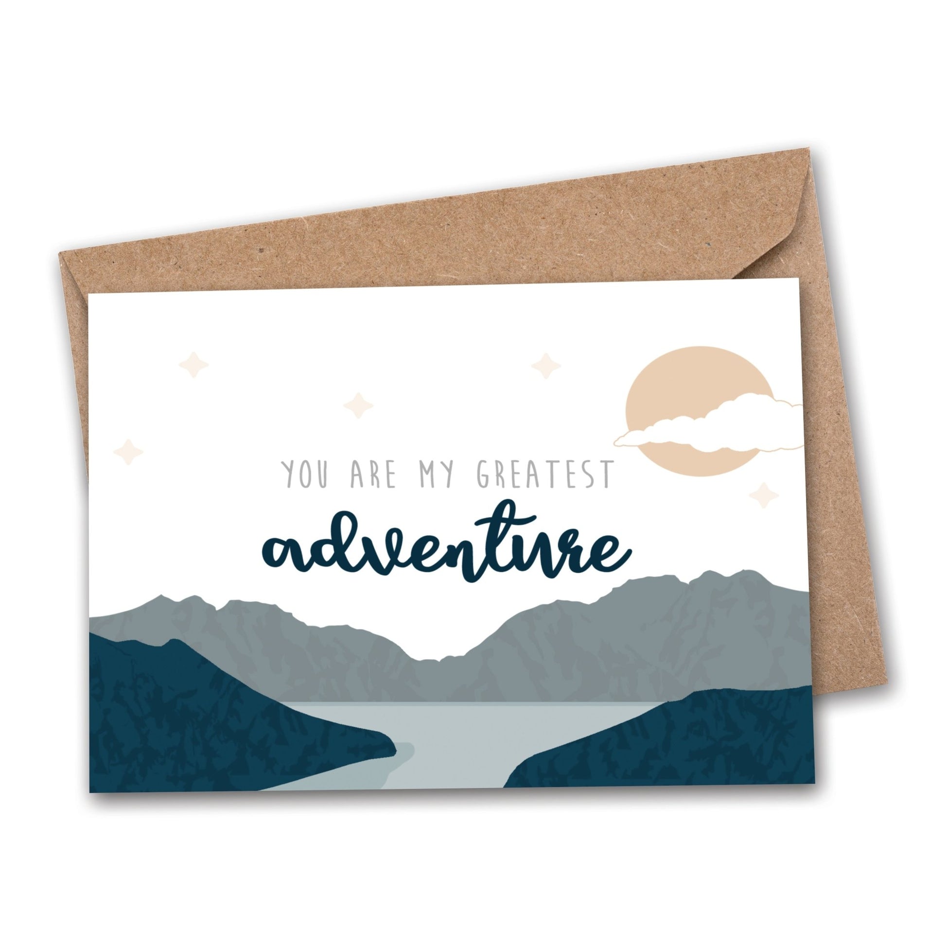 "You Are My Greatest Adventure" Greeting Card - Wander Together Outfitters