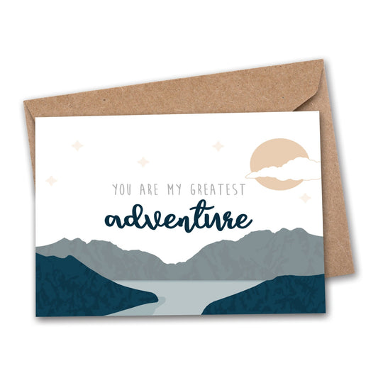 "You Are My Greatest Adventure" Greeting Card - Wander Together Outfitters