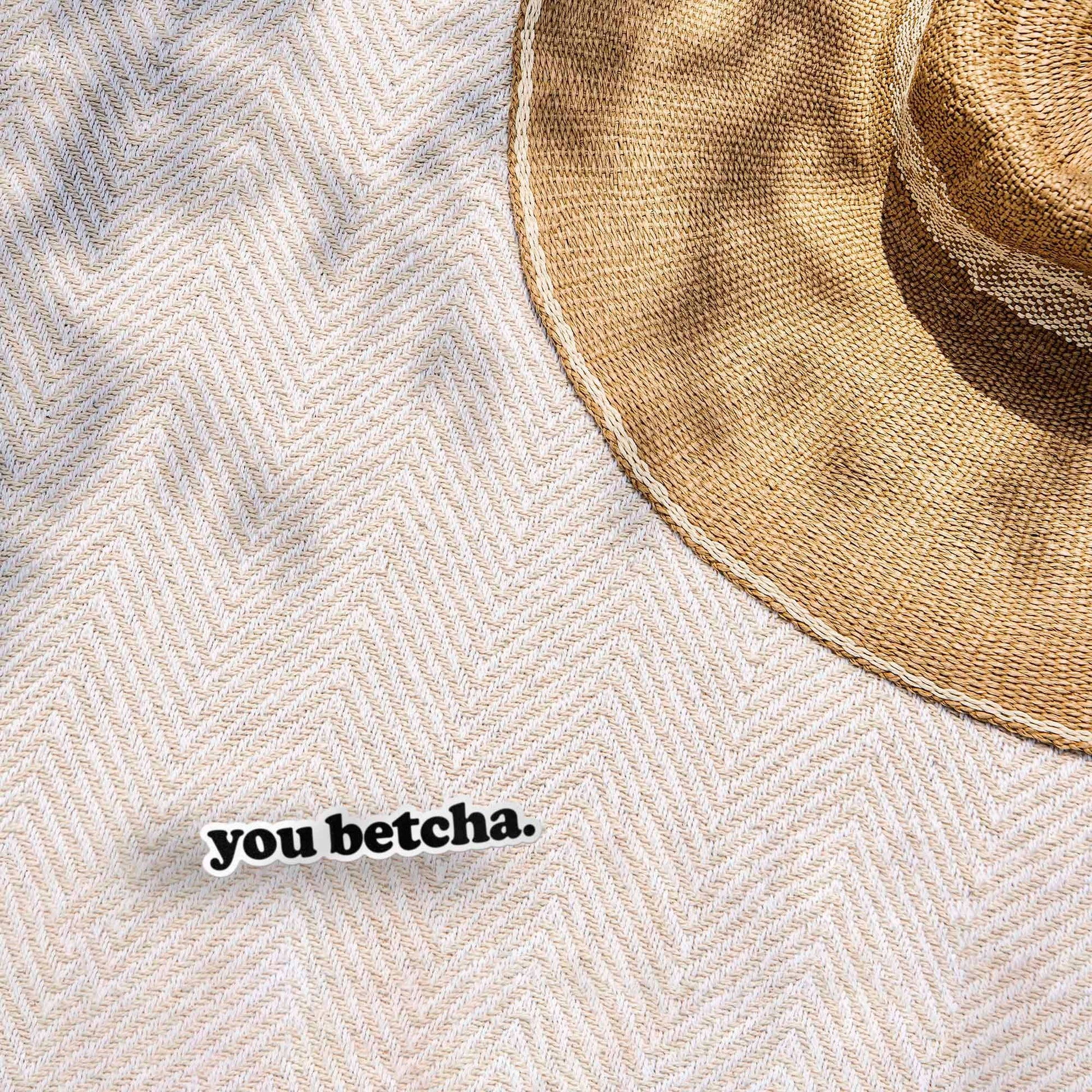 "You Betcha" Vinyl Sticker Funny Midwest Decals - Wander Together Outfitters