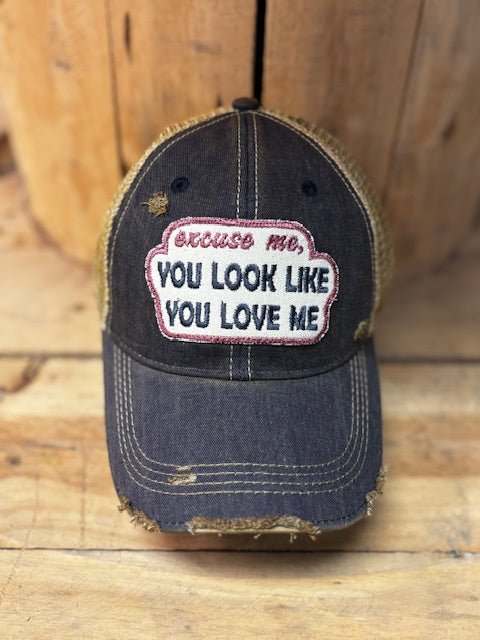 “You Look Like You Love Me” Soft Cotton Mesh Back Cap - Wander Together Outfitters