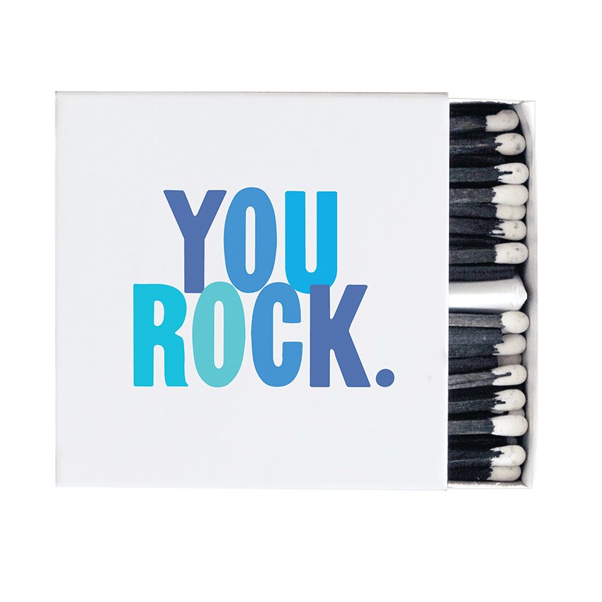 "You Rock" Matchboxes - Wander Together Outfitters