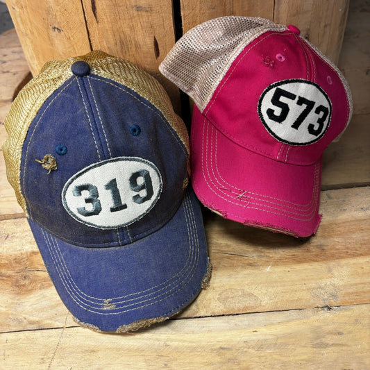 Your Area Code Custom Hat - Wander Together Outfitters