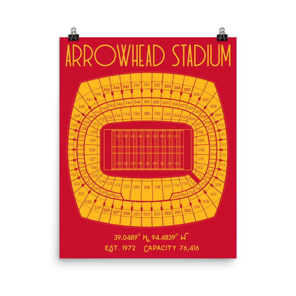 Your Favorite Stadium or College Print - Wander Together Outfitters