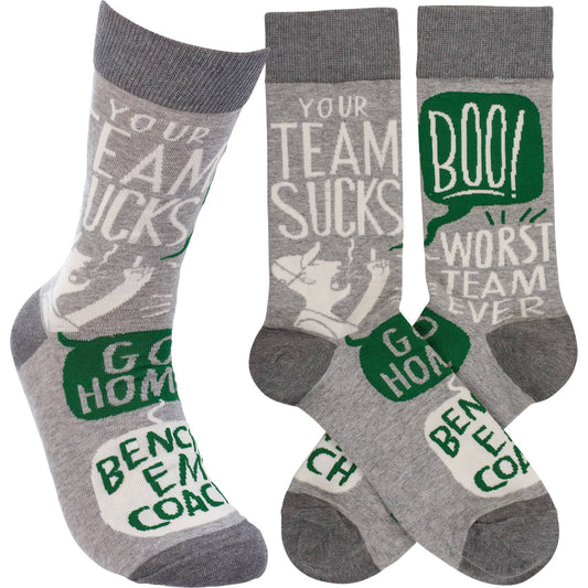 "Your Team" (Is the Worst Team) Socks - Wander Together Outfitters