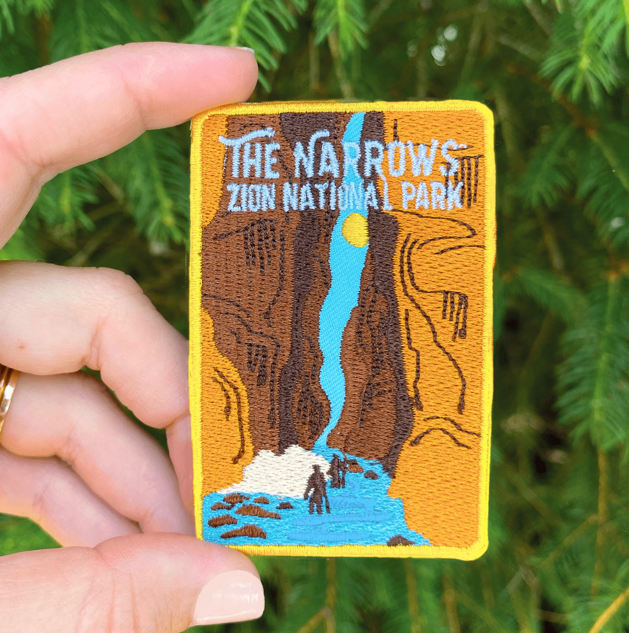 Zion Narrows Patch - Wander Together Outfitters