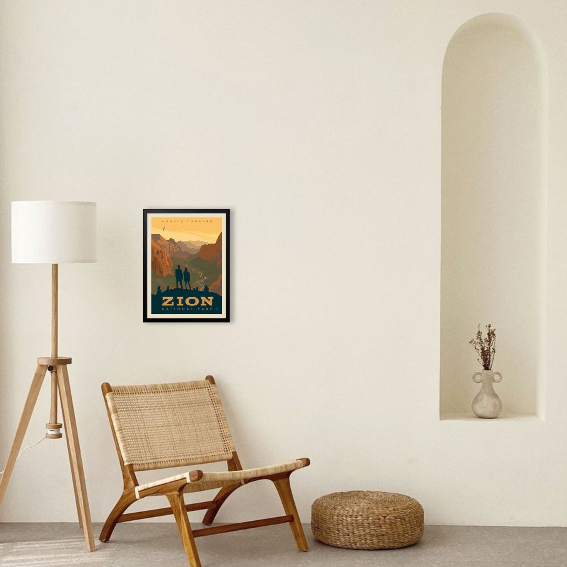 Zion National Park: Angels Landing Art Print - Wander Together Outfitters