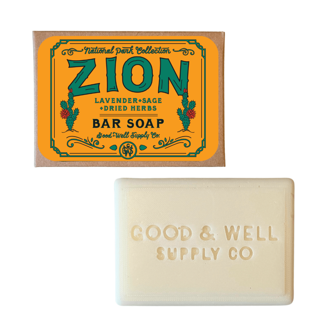 Zion National Park Bar Soap (Lavender, Sage, Herbs) - Wander Together Outfitters