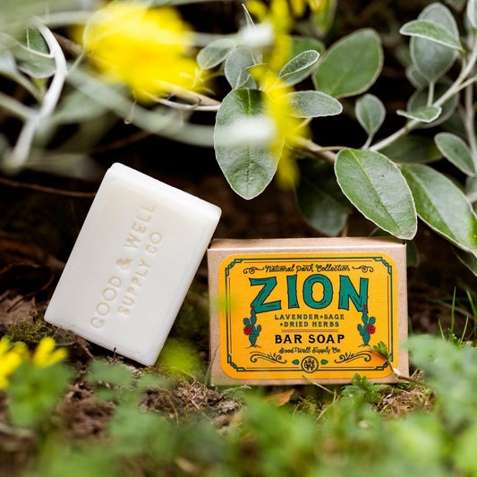 Zion National Park Bar Soap (Lavender, Sage, Herbs) - Wander Together Outfitters