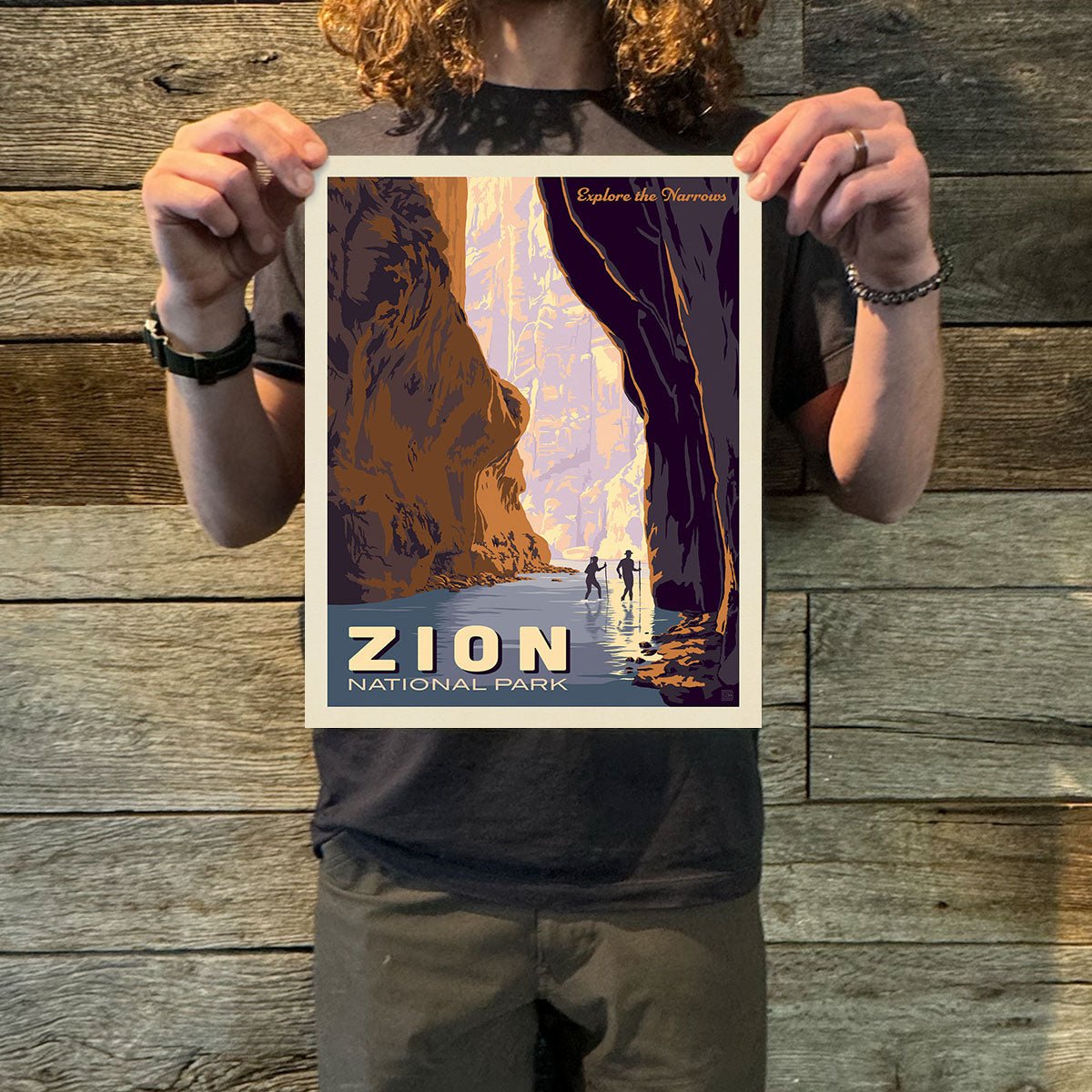 Zion National Park: Explore the Narrows Art Print - Wander Together Outfitters