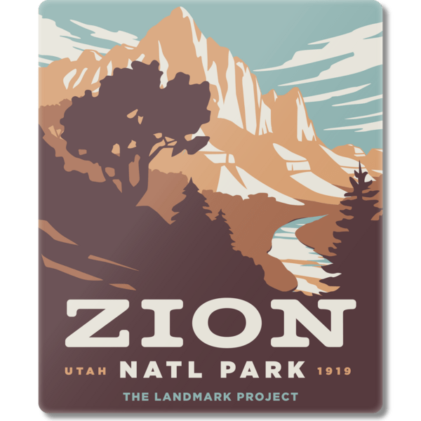 Zion National Park Magnet - Wander Together Outfitters