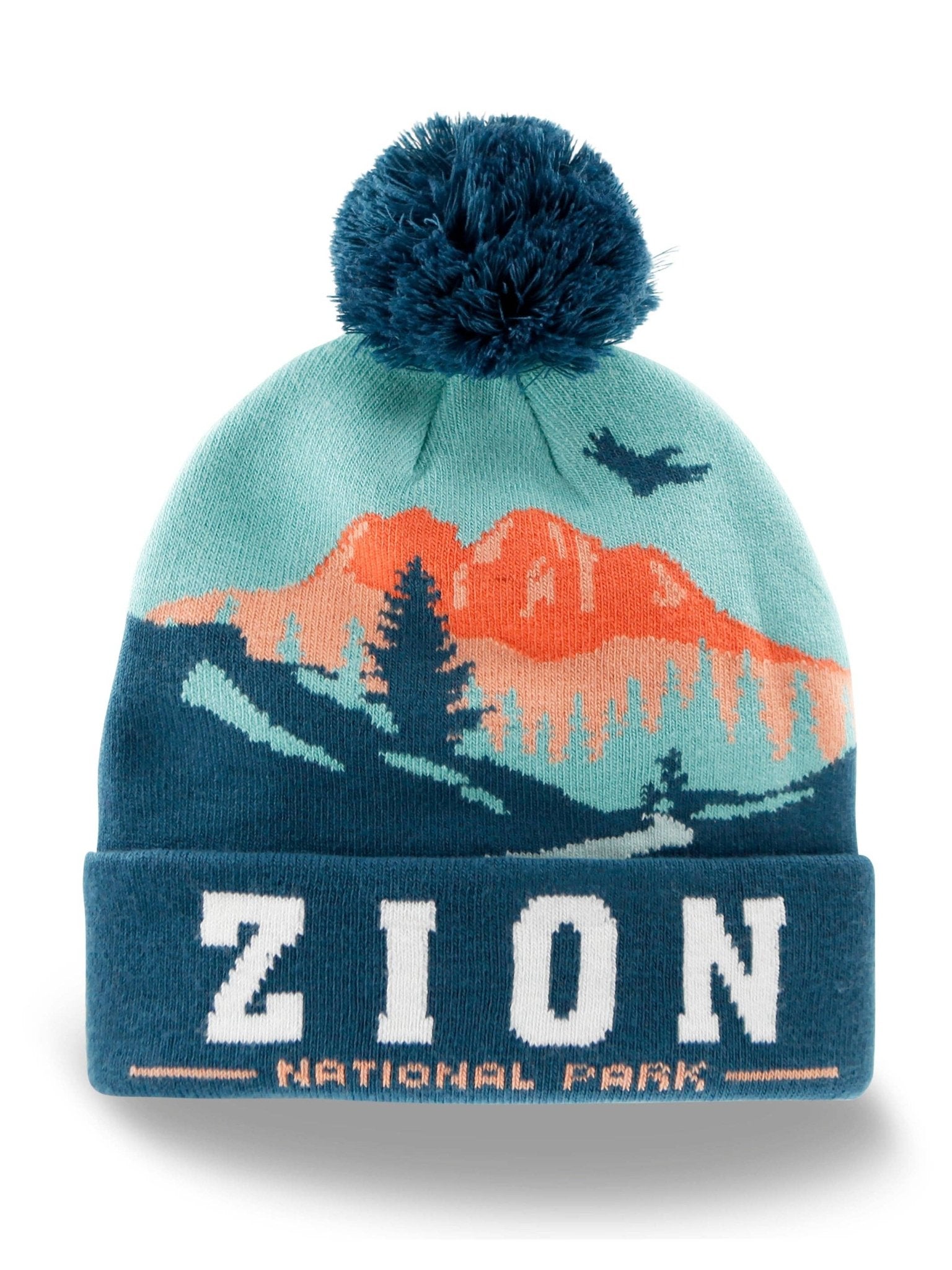 Zion National Park PomPom Beanie - Wander Together Outfitters