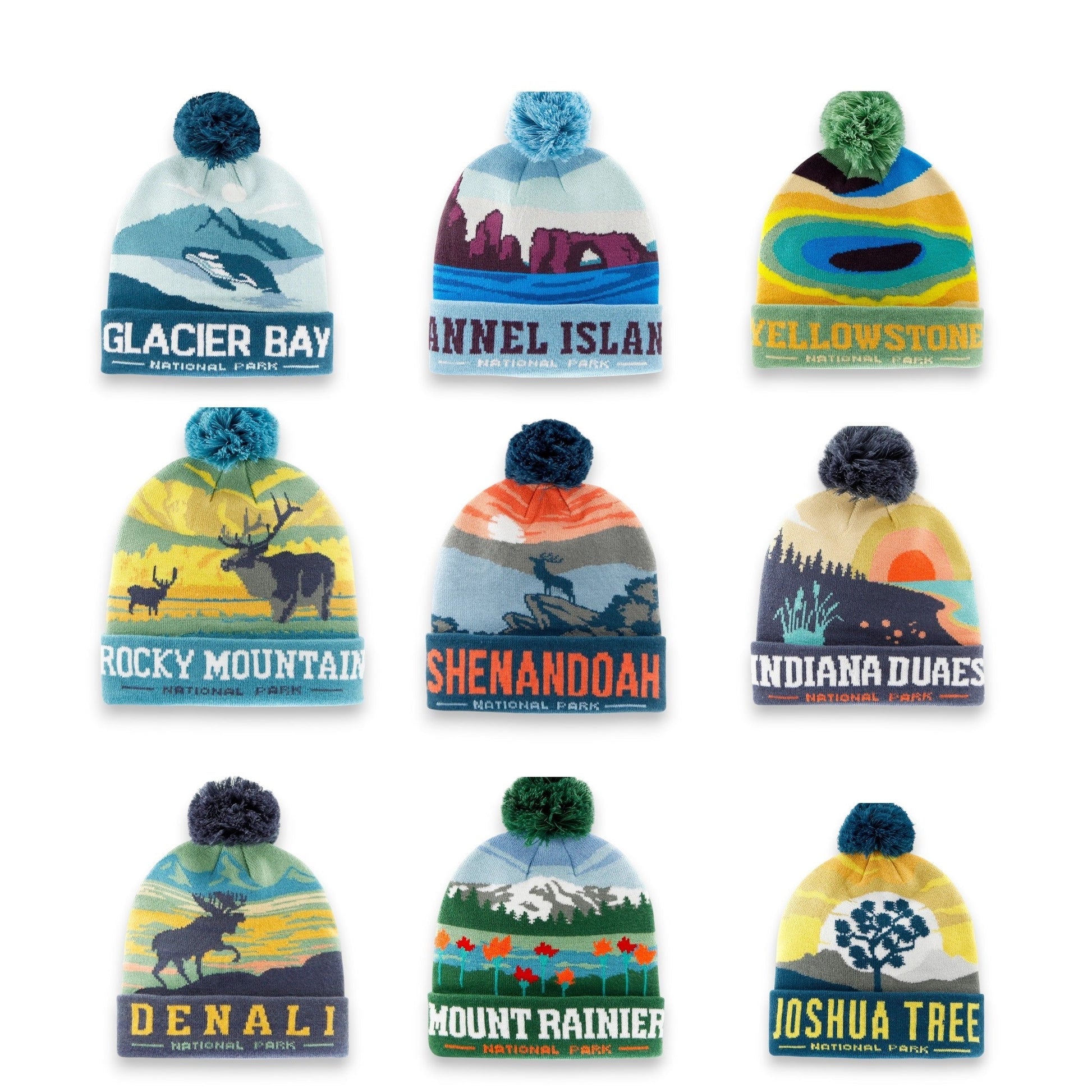 Zion National Park PomPom Beanie - Wander Together Outfitters