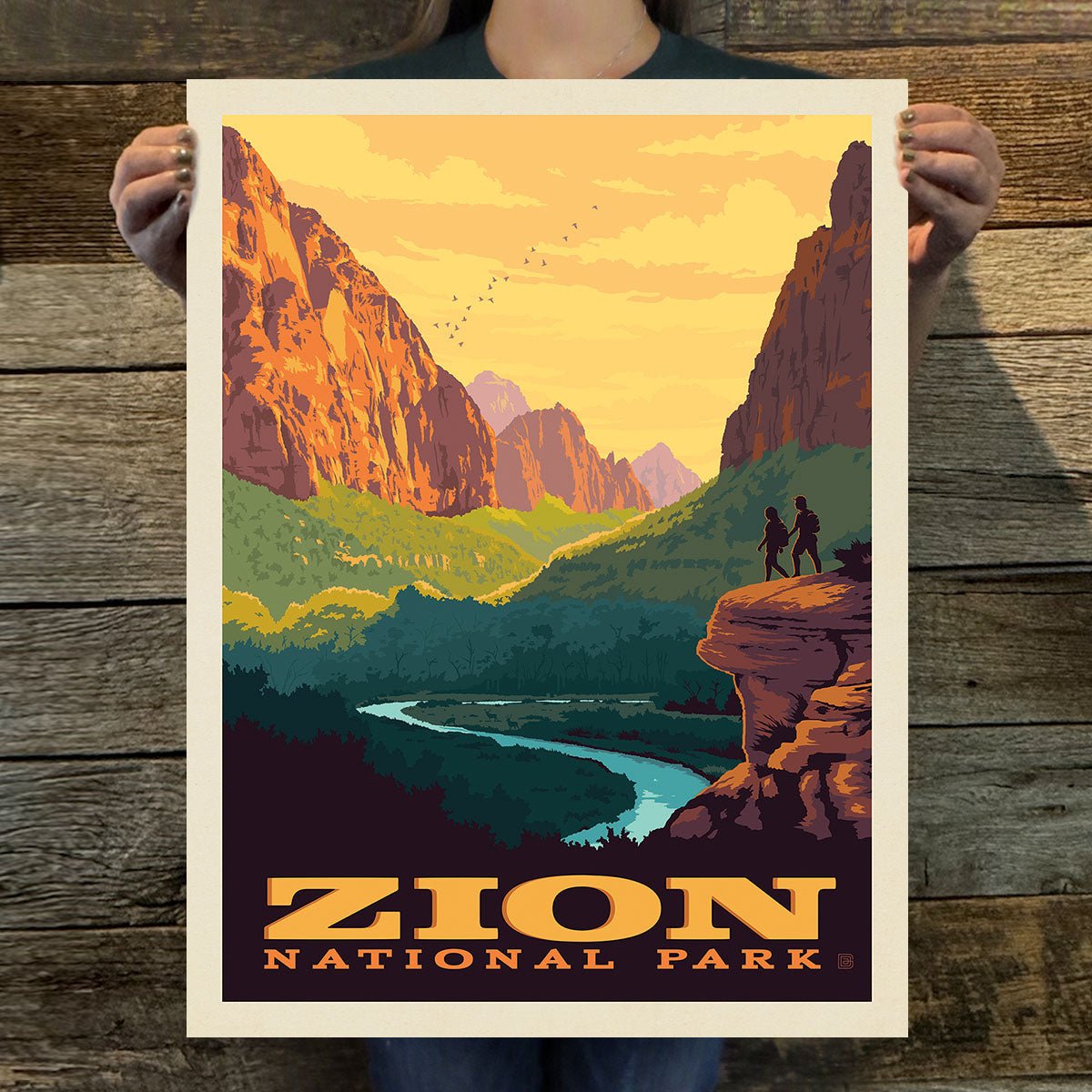 Zion National Park: Valley Art Print - Wander Together Outfitters