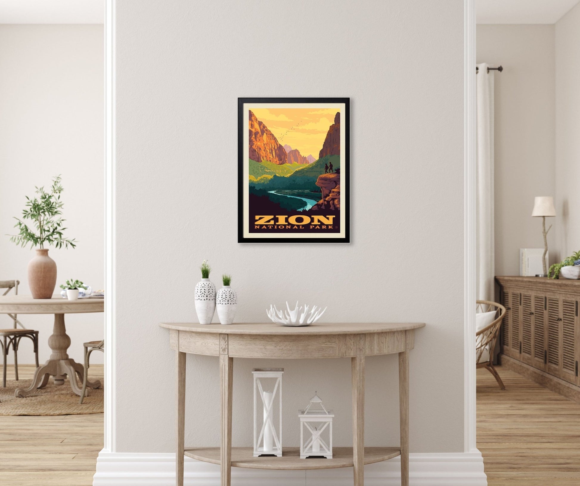 Zion National Park: Valley Art Print - Wander Together Outfitters