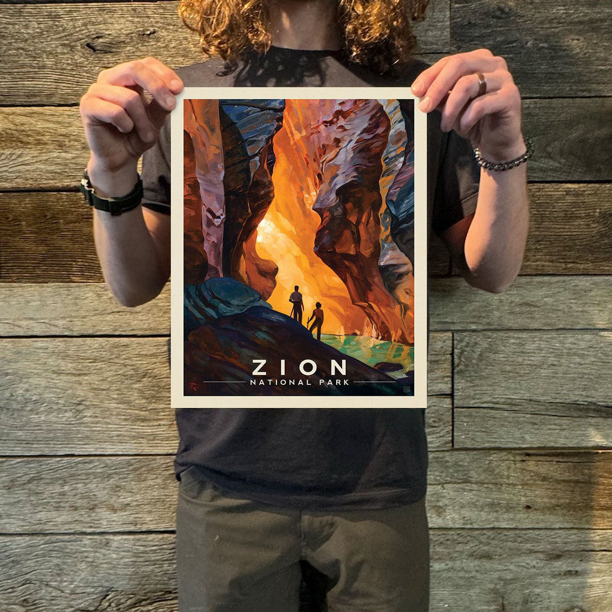 Zion National Park: Virgin River Narrows Art Print - Wander Together Outfitters
