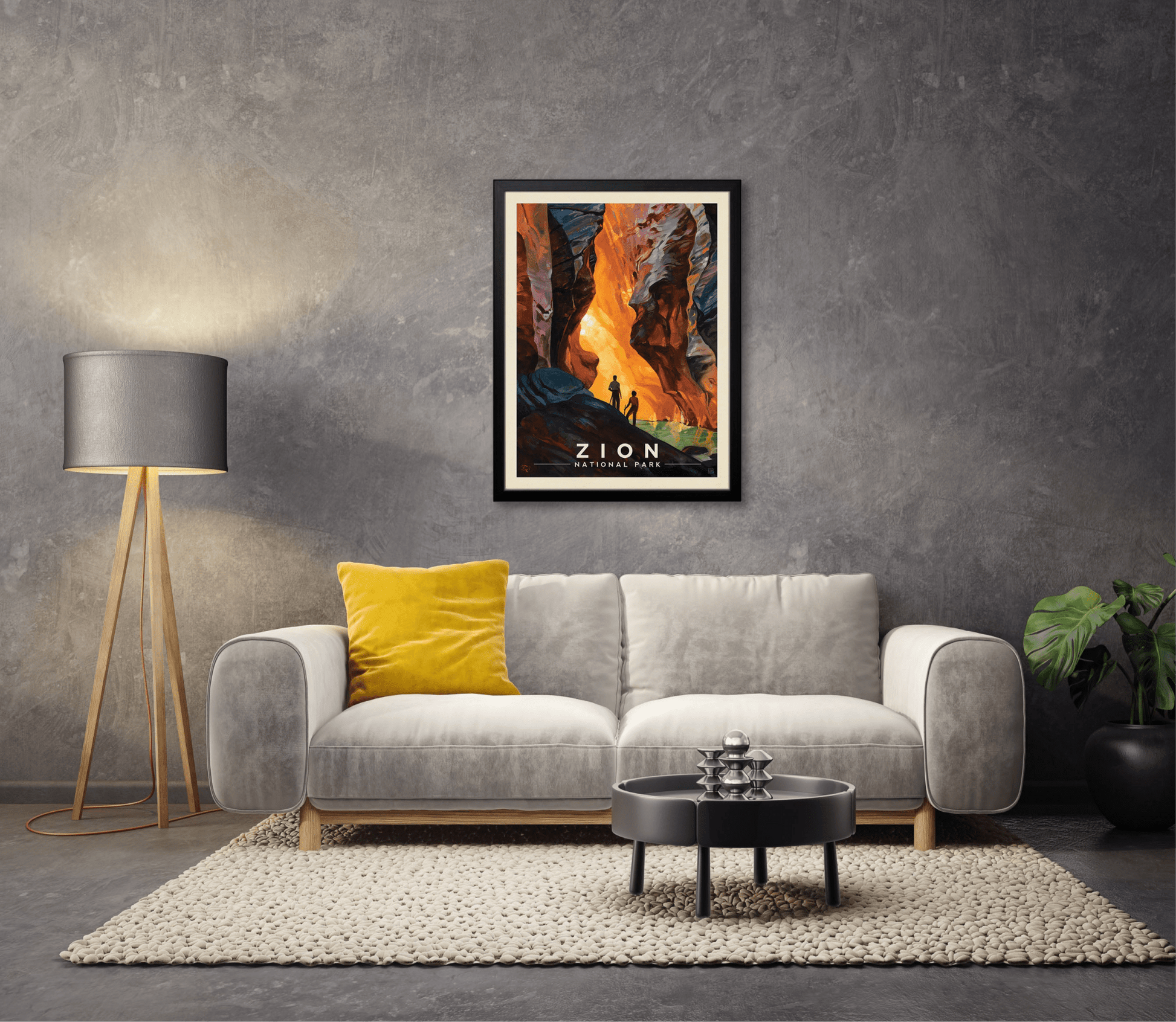 Zion National Park: Virgin River Narrows Art Print - Wander Together Outfitters