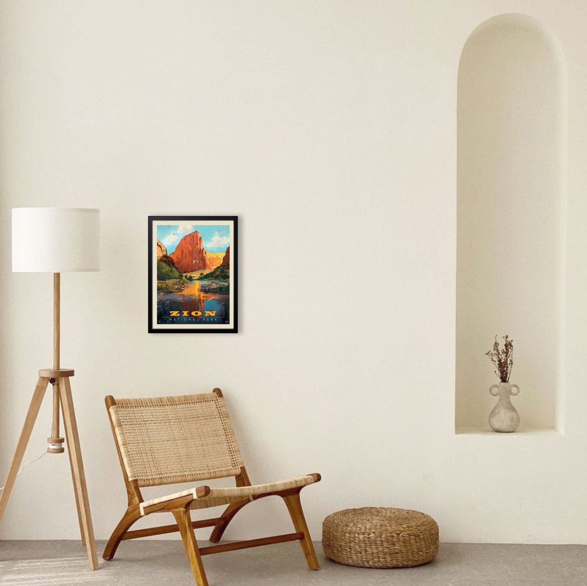 Zion National Park: Virgin River Valley Art Print - Wander Together Outfitters
