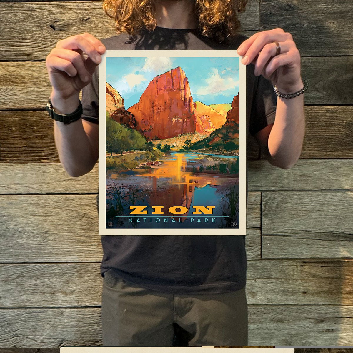 Zion National Park: Virgin River Valley Art Print - Wander Together Outfitters