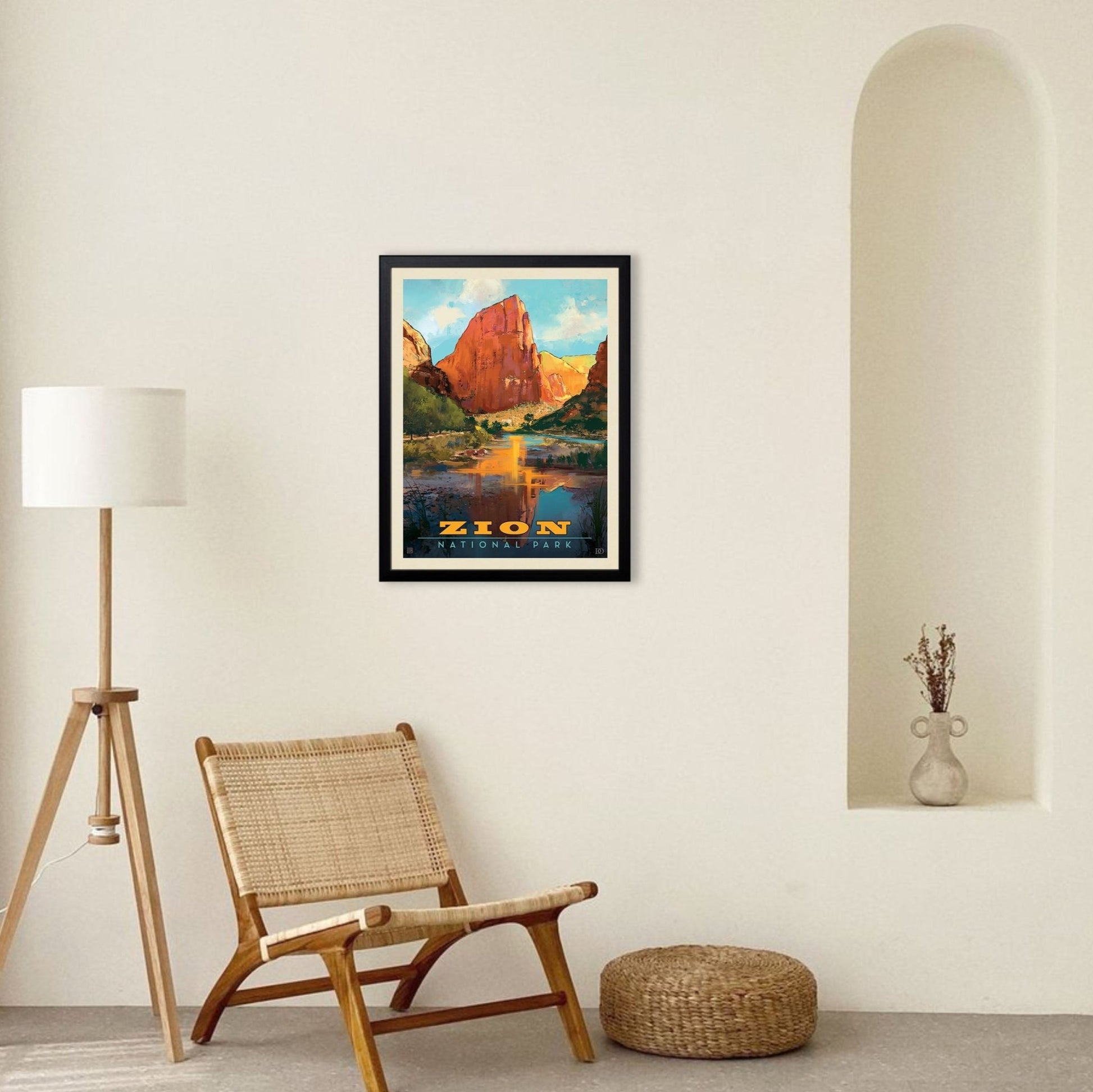 Zion National Park: Virgin River Valley Art Print - Wander Together Outfitters