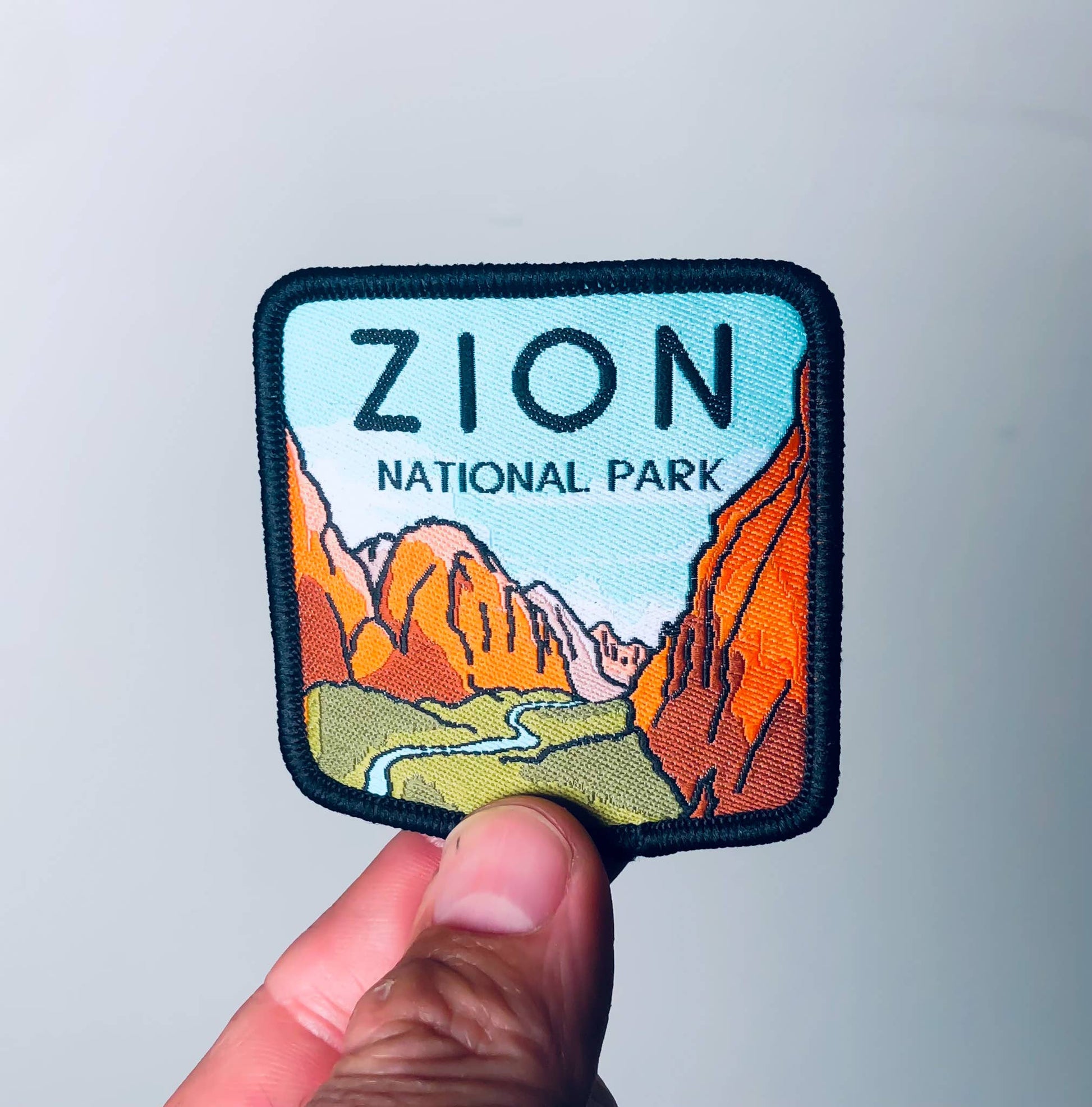 Zion National Park Woven Patch - Wander Together Outfitters